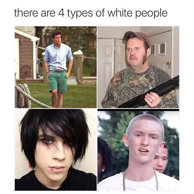 4 types of white people.webp