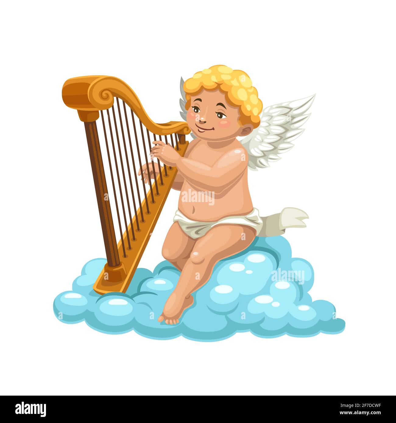 cartoon-cupid-angel-playing-harp-on-cloud-2F7DCWF.jpg