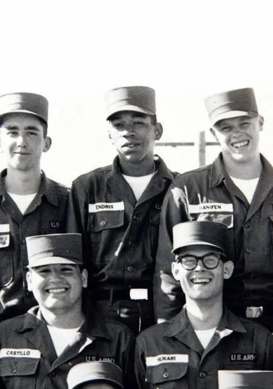 Jimi Hendrix in the Army, 1961..webp