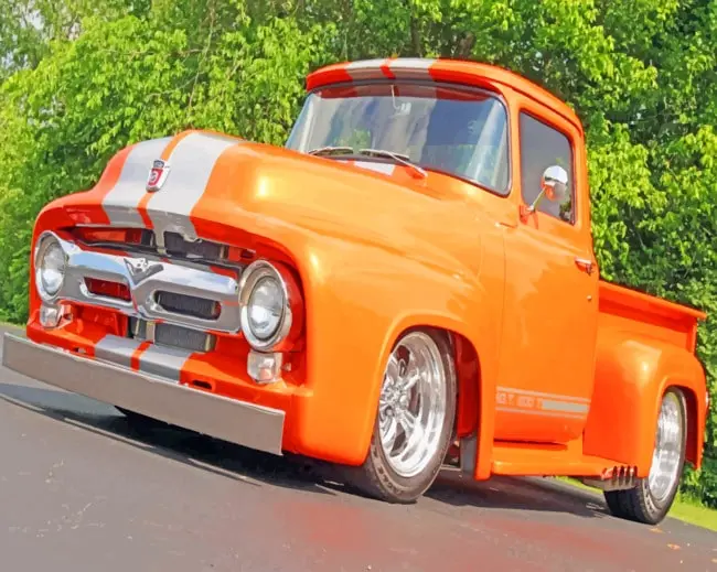 old-orange-ford-takuache-truck-paint-by-number.webp