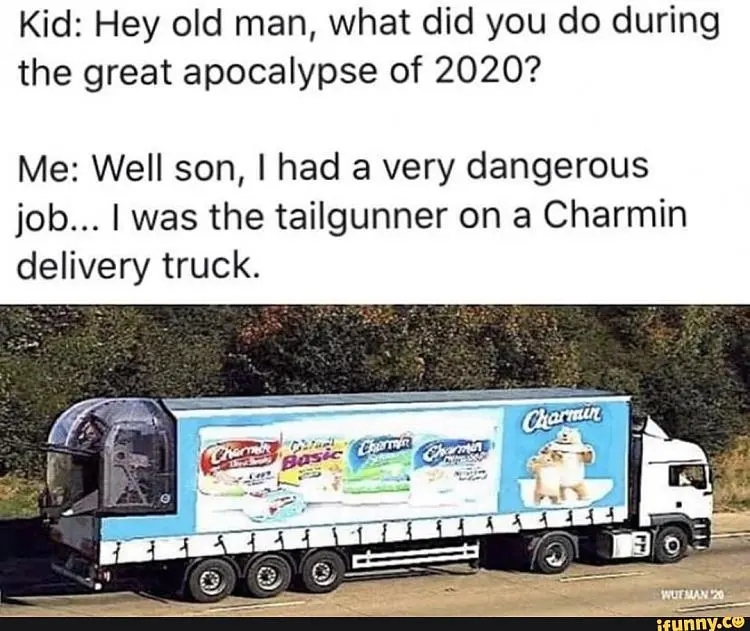 Tailgunner on Charmin Truck.webp