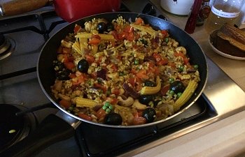 Paella (vegetarian)