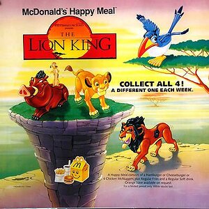 Lion King Happy Meal