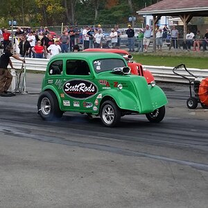 Supercharged Gasser run