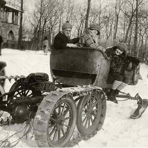 Model T Ford Snowmobile