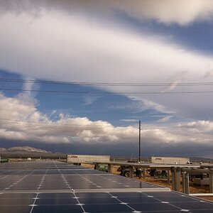 Solar project in Mojave Desert