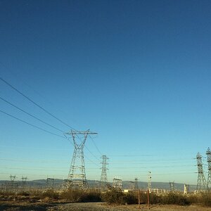 Late desert afternoon