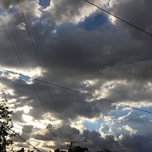 "On a cloudy breezy desert afternoon..."