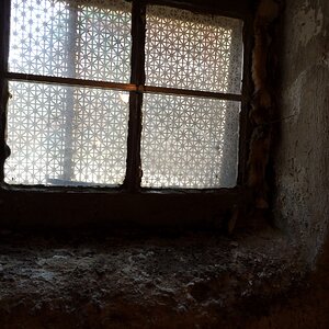 Century old window, Marcus Hook, Pennsylvania