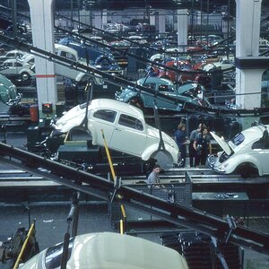 Wolfsburg Volkswagen Assembly Line