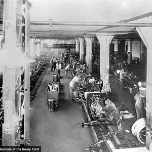 Fords assembly line