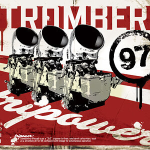 Tripower Stromberg 97s