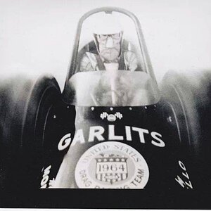 Garlits In The Cockpit