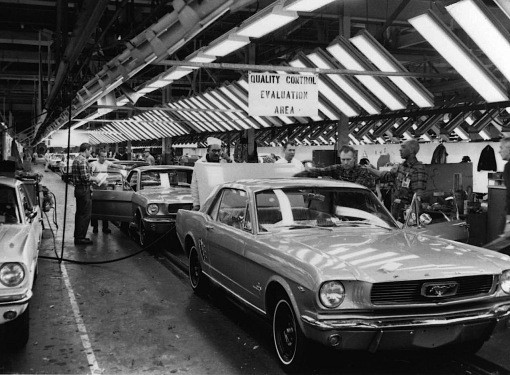 64 Mustang Assembly