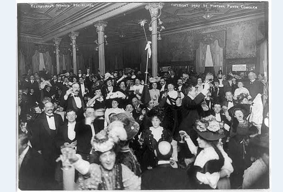 Aspieville New Years Party 1906