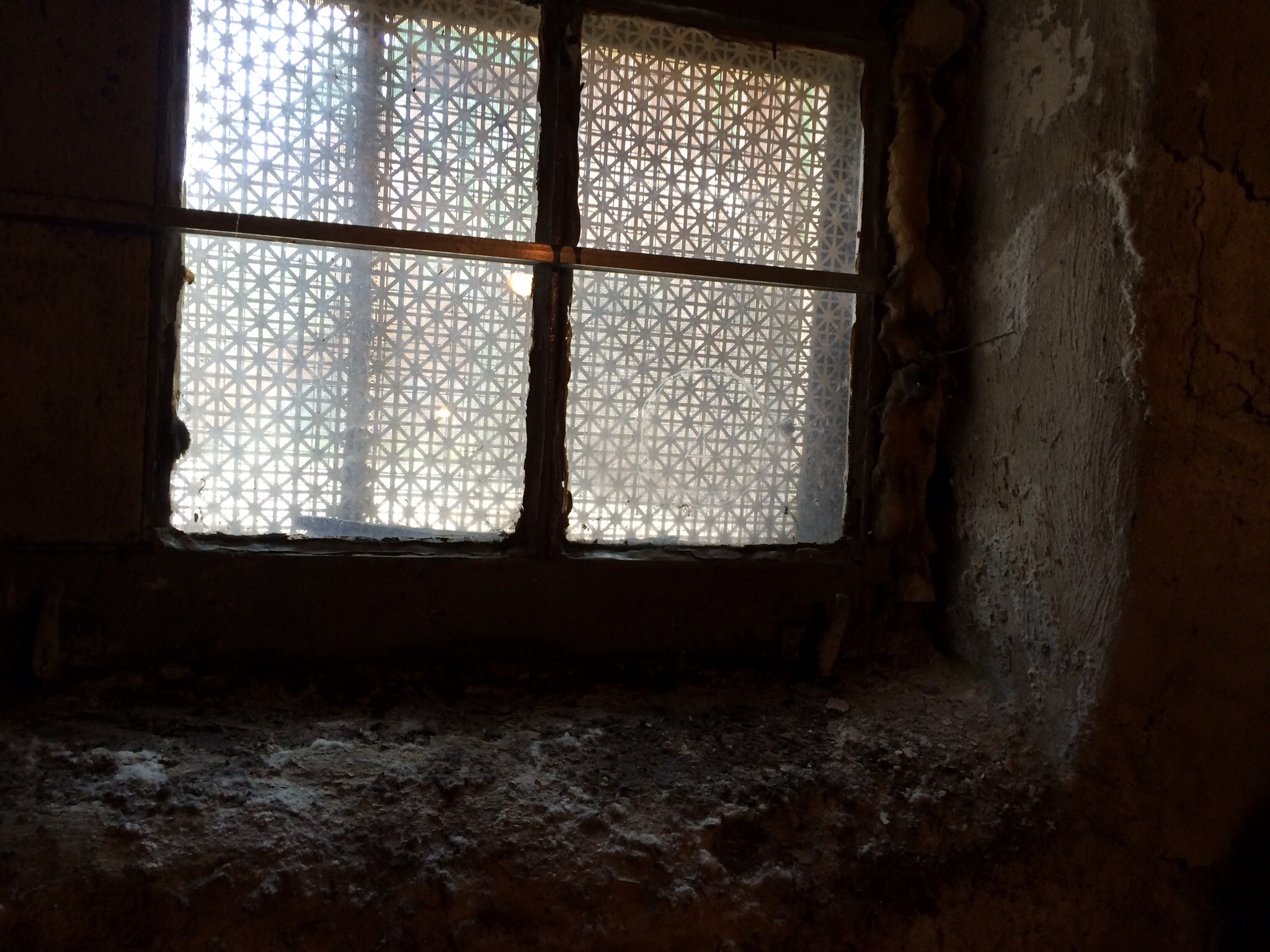 Century old window, Marcus Hook, Pennsylvania