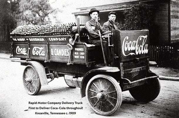 Coca Cola Delivery Truck Knoxville