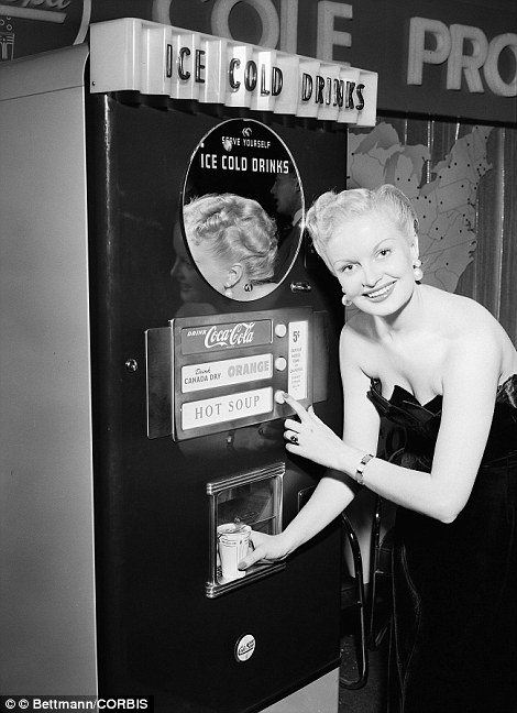 Coke And Soup Machine