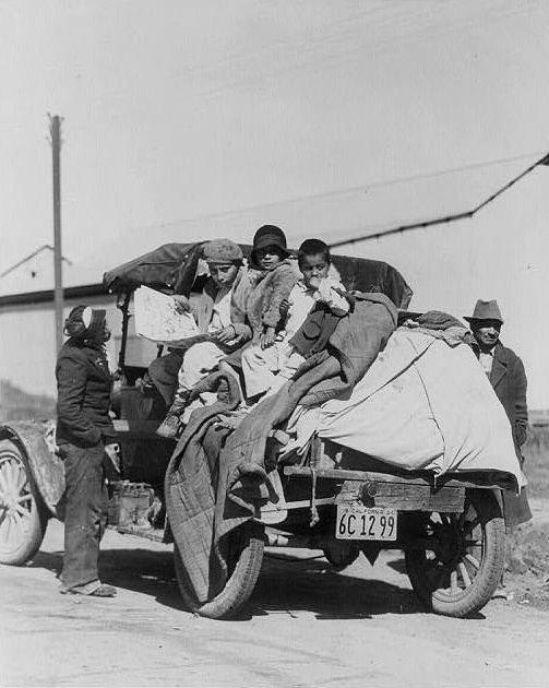 Family living out of truck