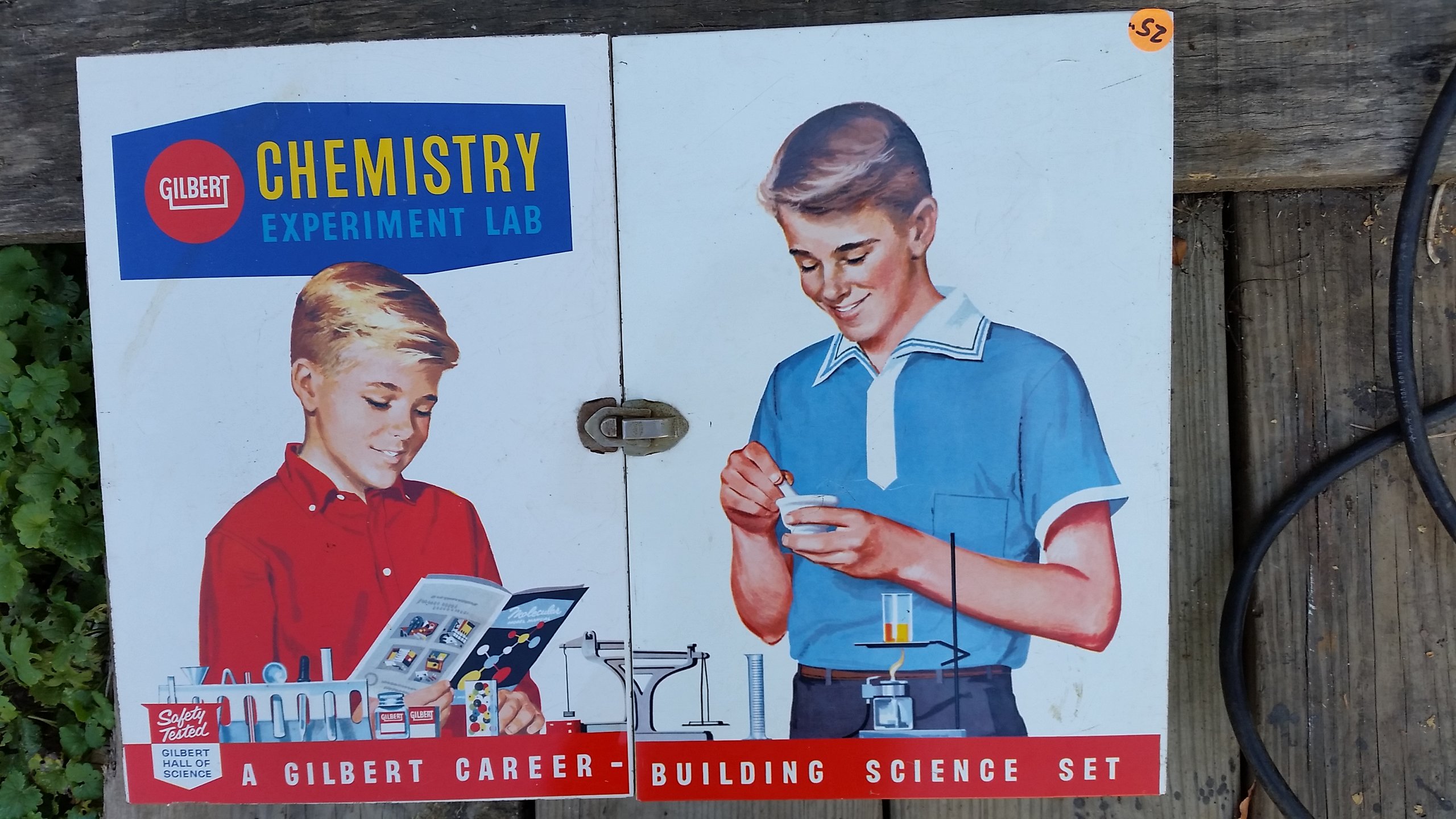 Gilbert Chemistry Set circa 1962