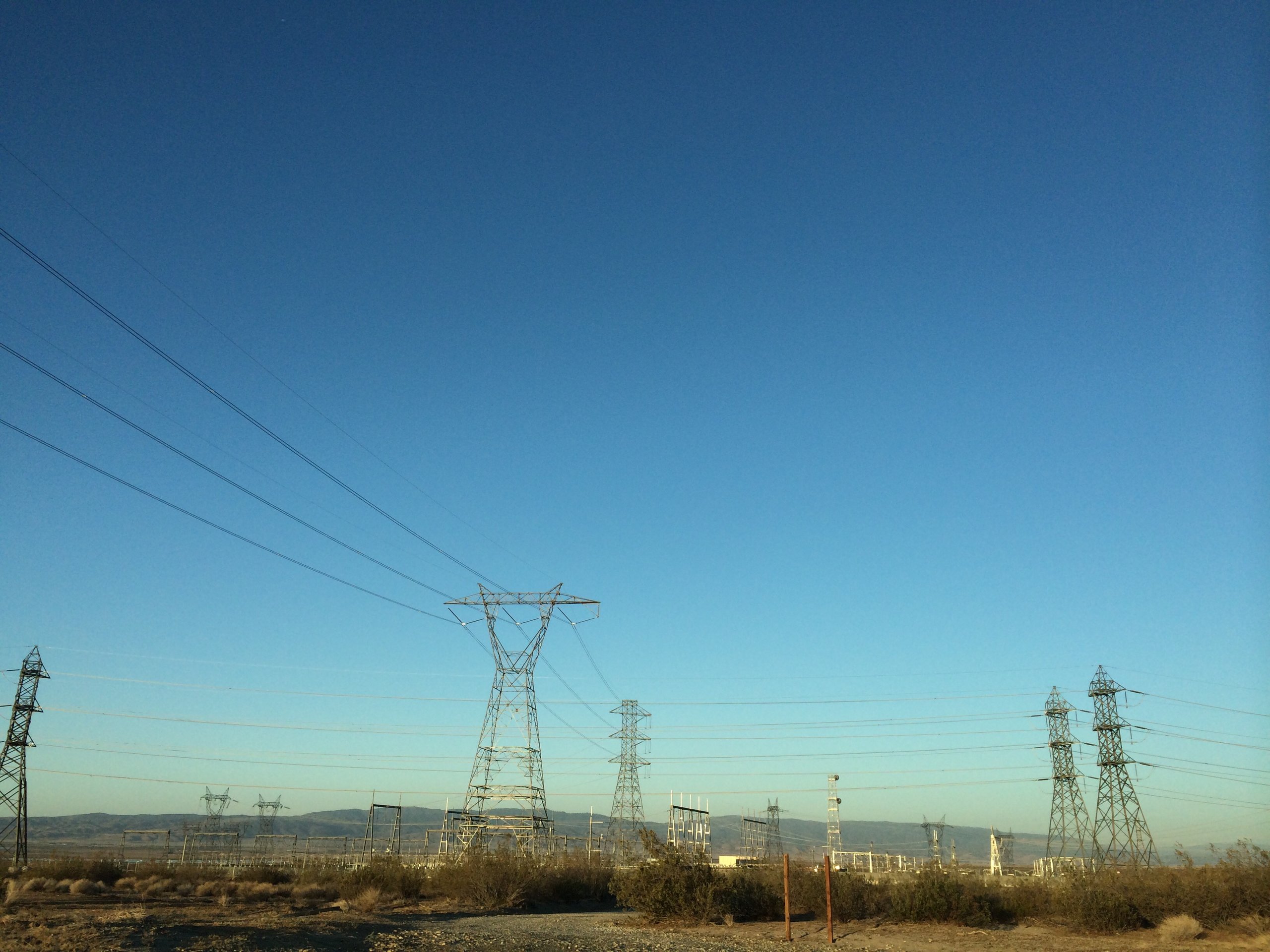 Late desert afternoon