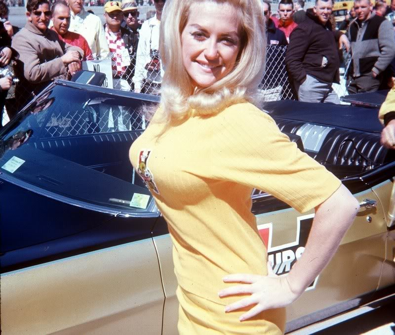 Linda Vaughn Posing