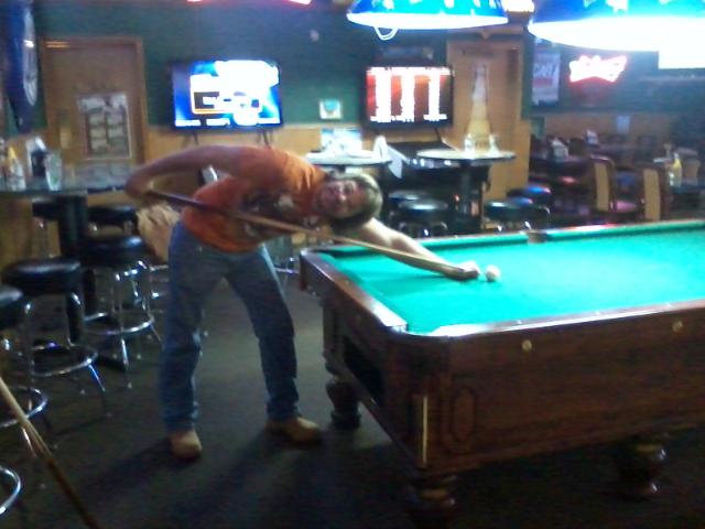 Me playing pool :)