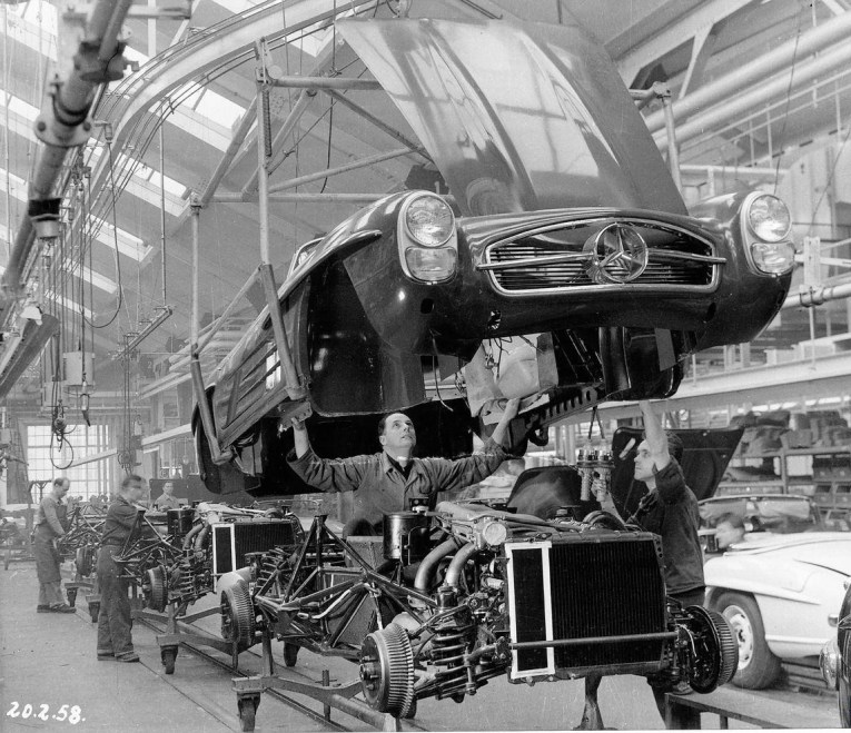 Mercedes Benz assembly