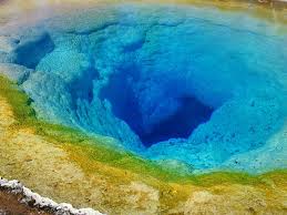 Morning Glory Pool at Yellowstone National Park