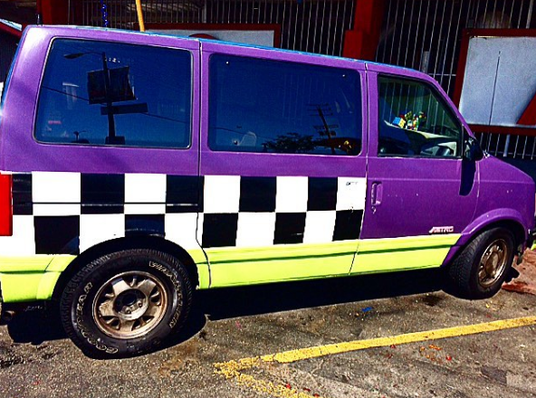 My actual van that I actually drive