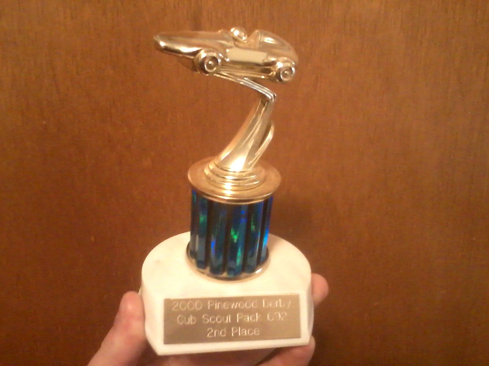 my cub scouts trophy