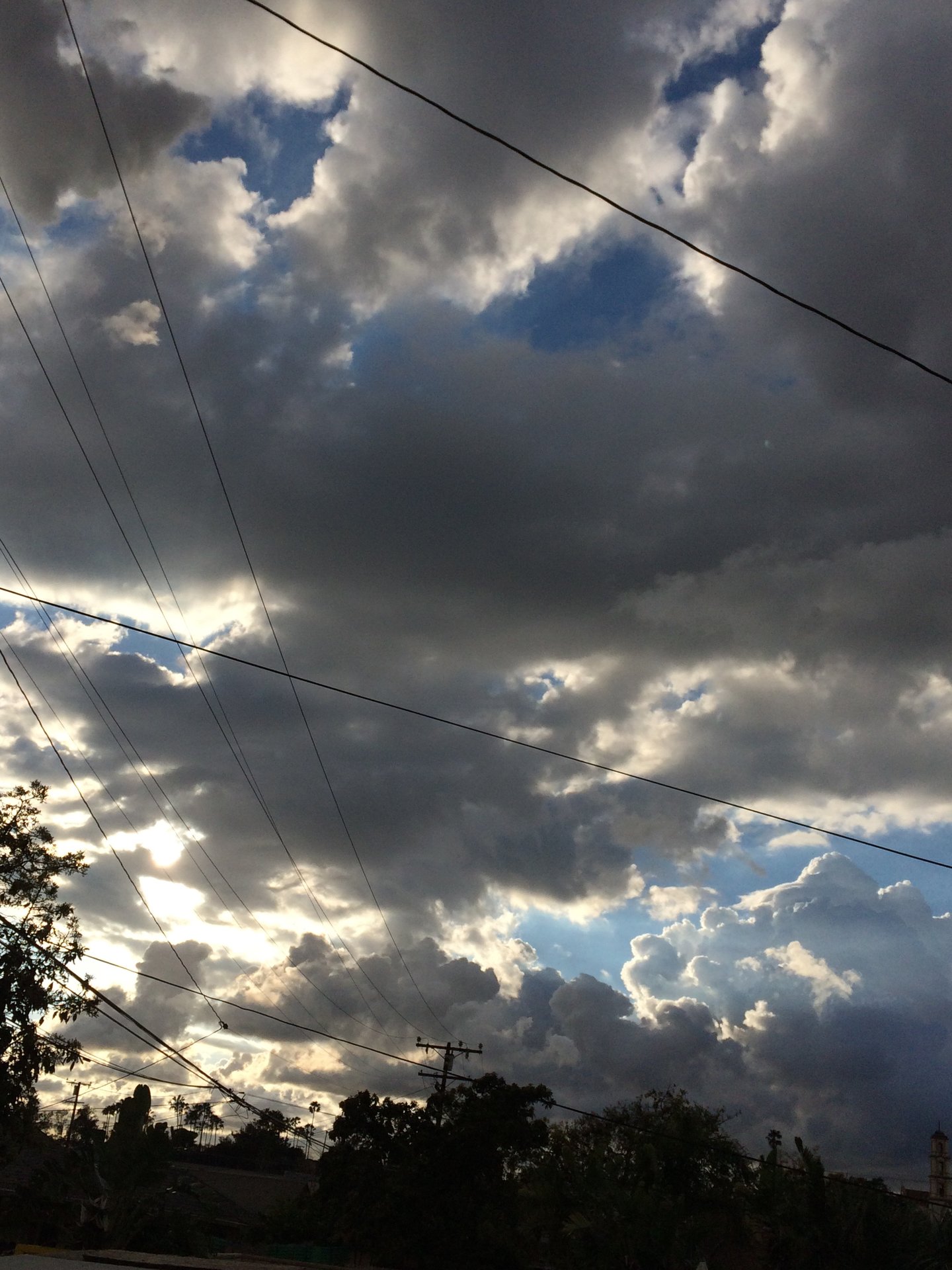 "On a cloudy breezy desert afternoon..."