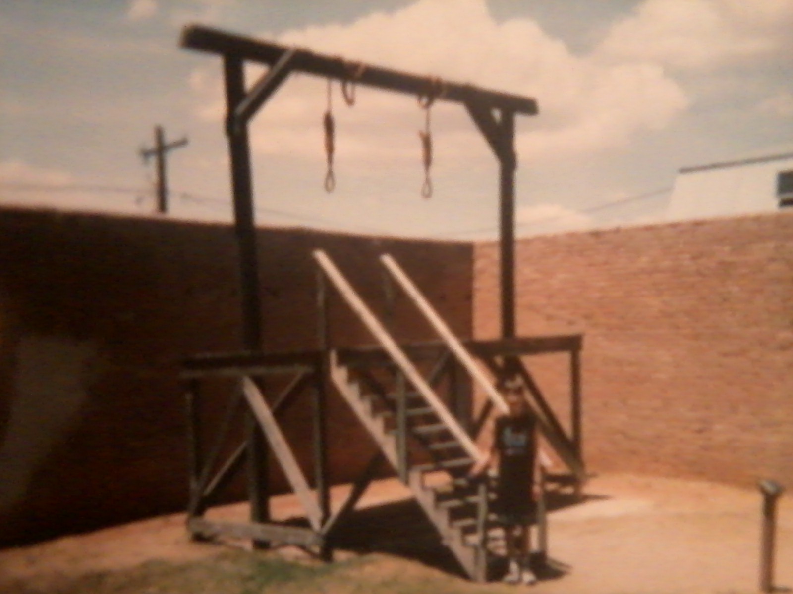 original 1870's Tombstone Arizona gallows