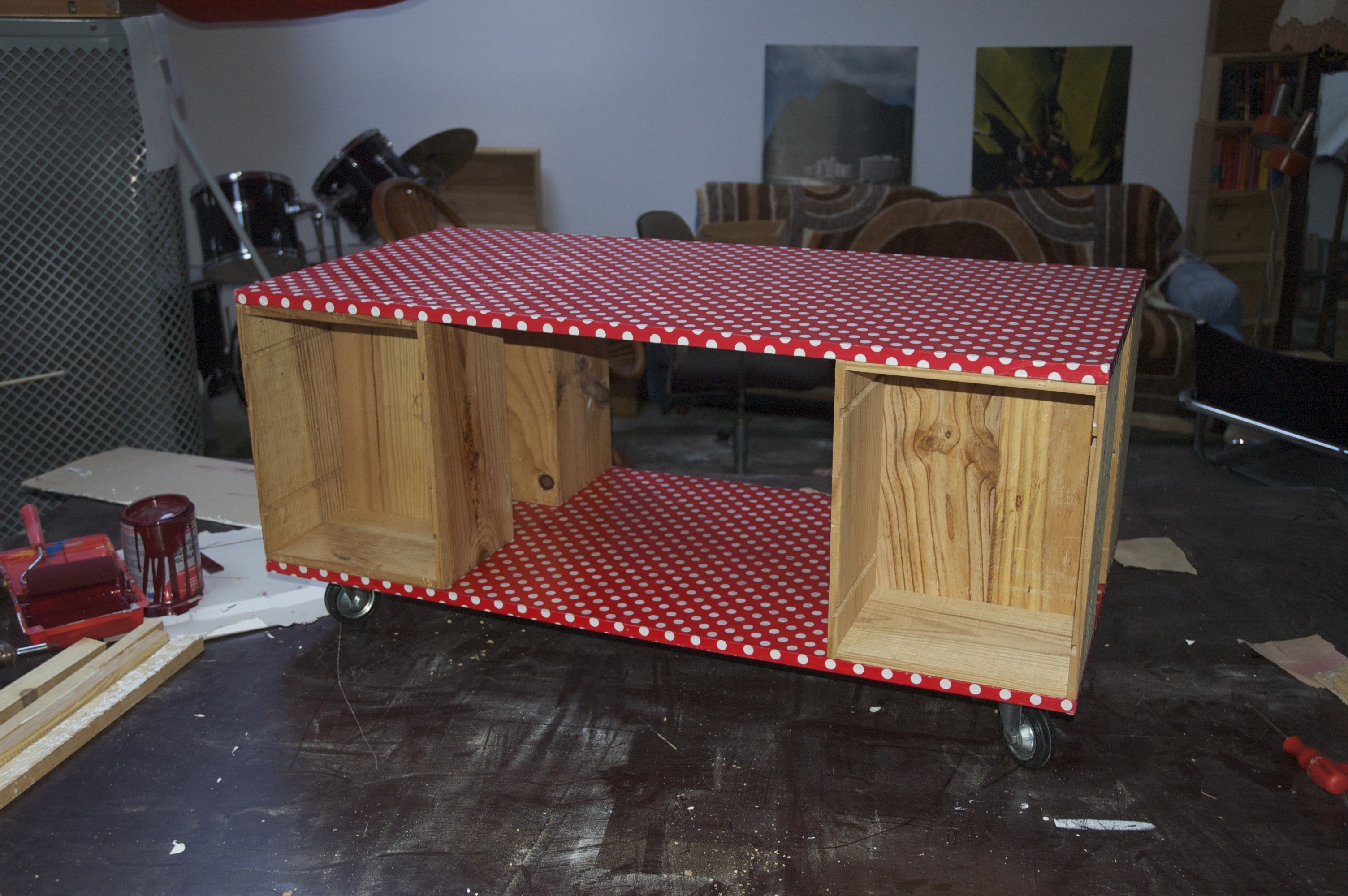 Polkadot coffeetable