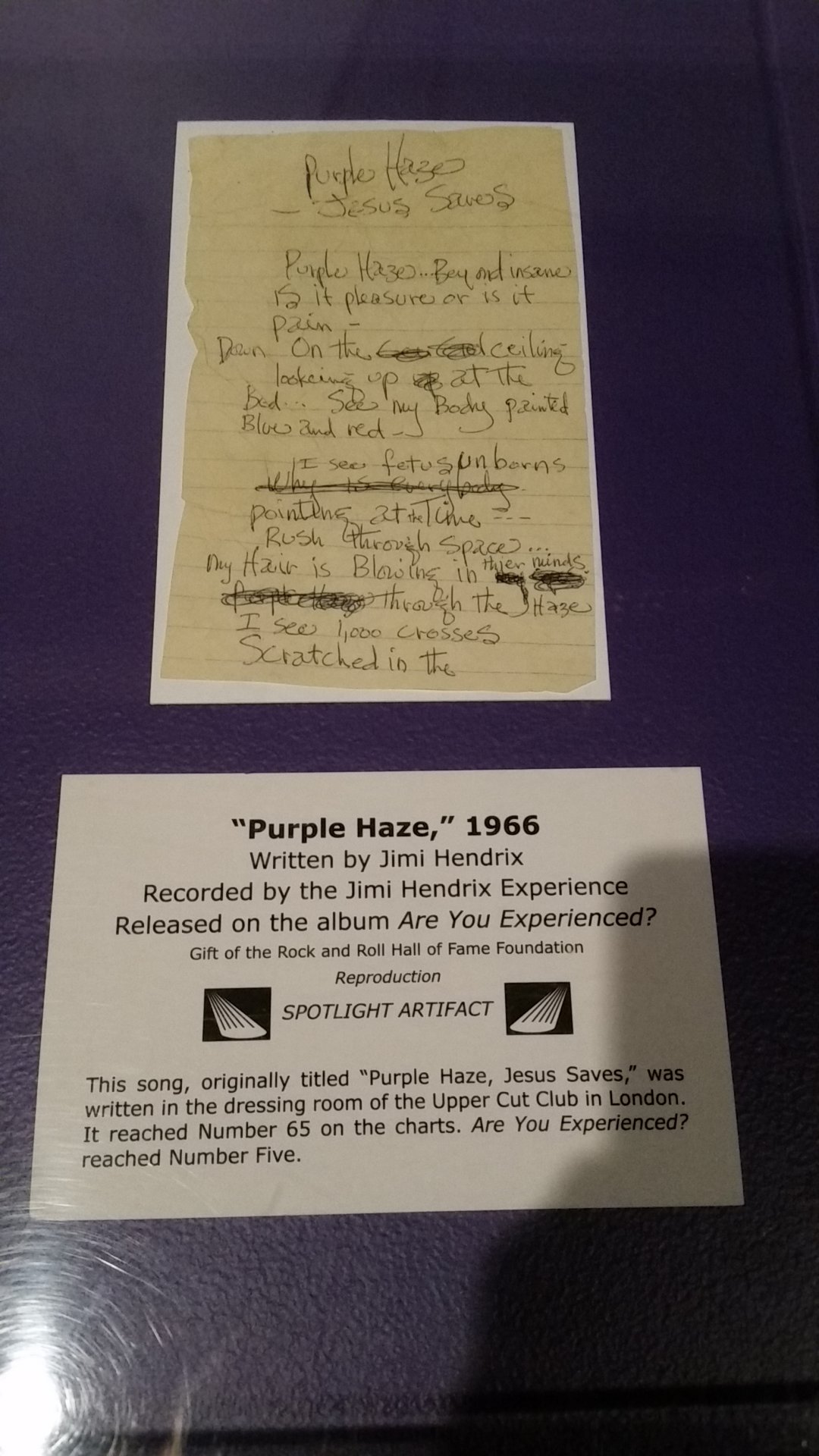 Purple Haze Lyrics