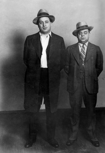 Ralph “Bottles” Capone On Left