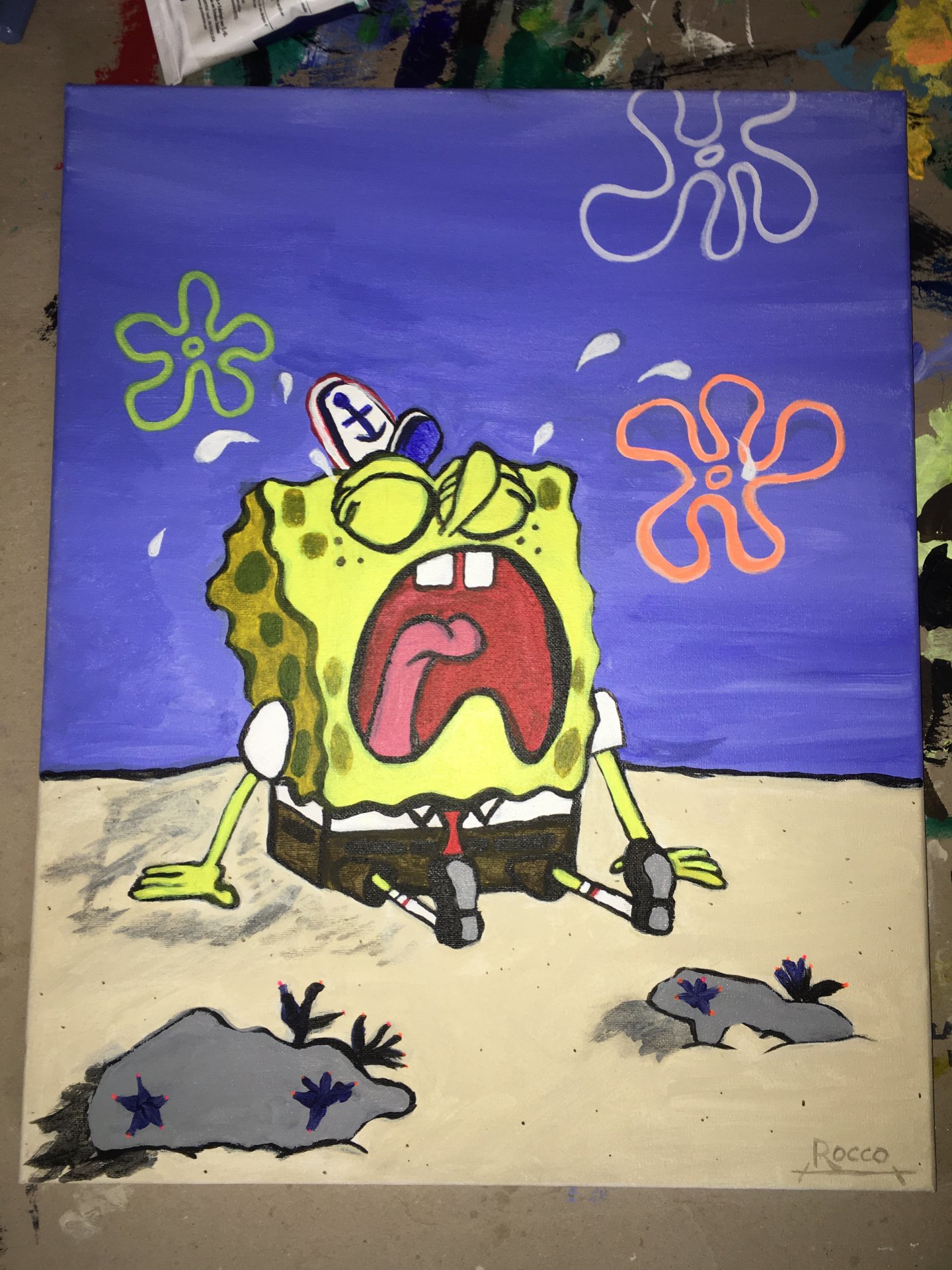 sad spongebob by MutedOctaveDeEsser57930