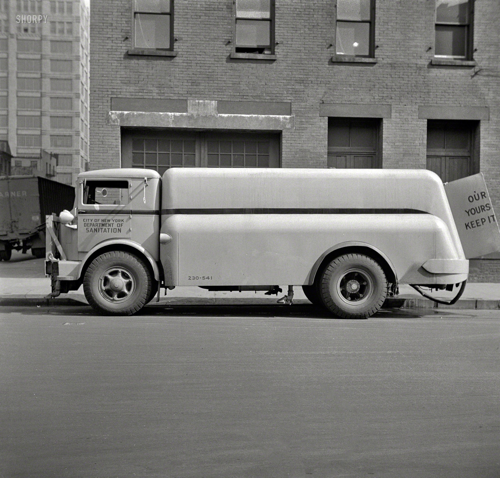 Street Cleaning Tanker