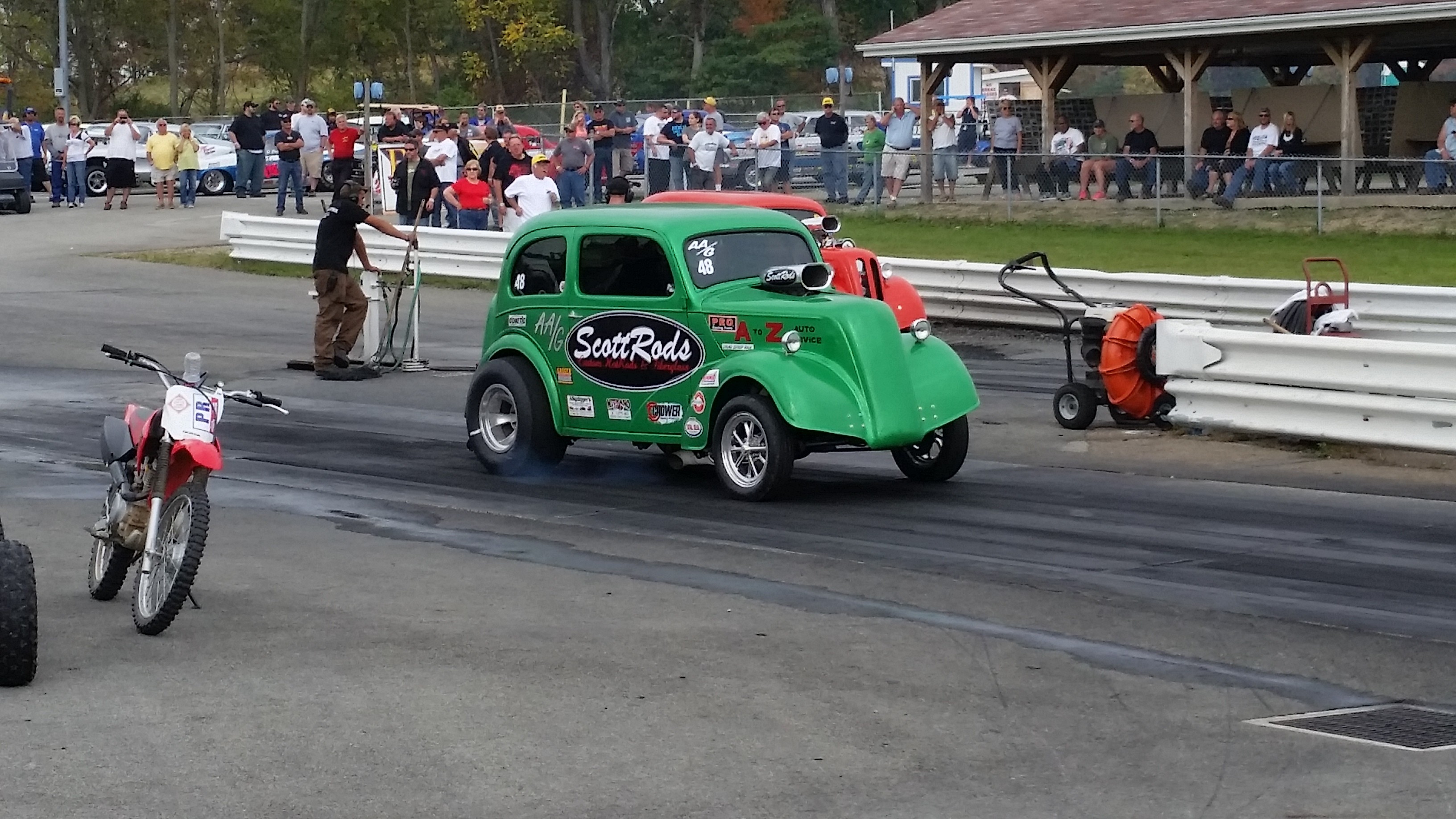 Supercharged Gasser run