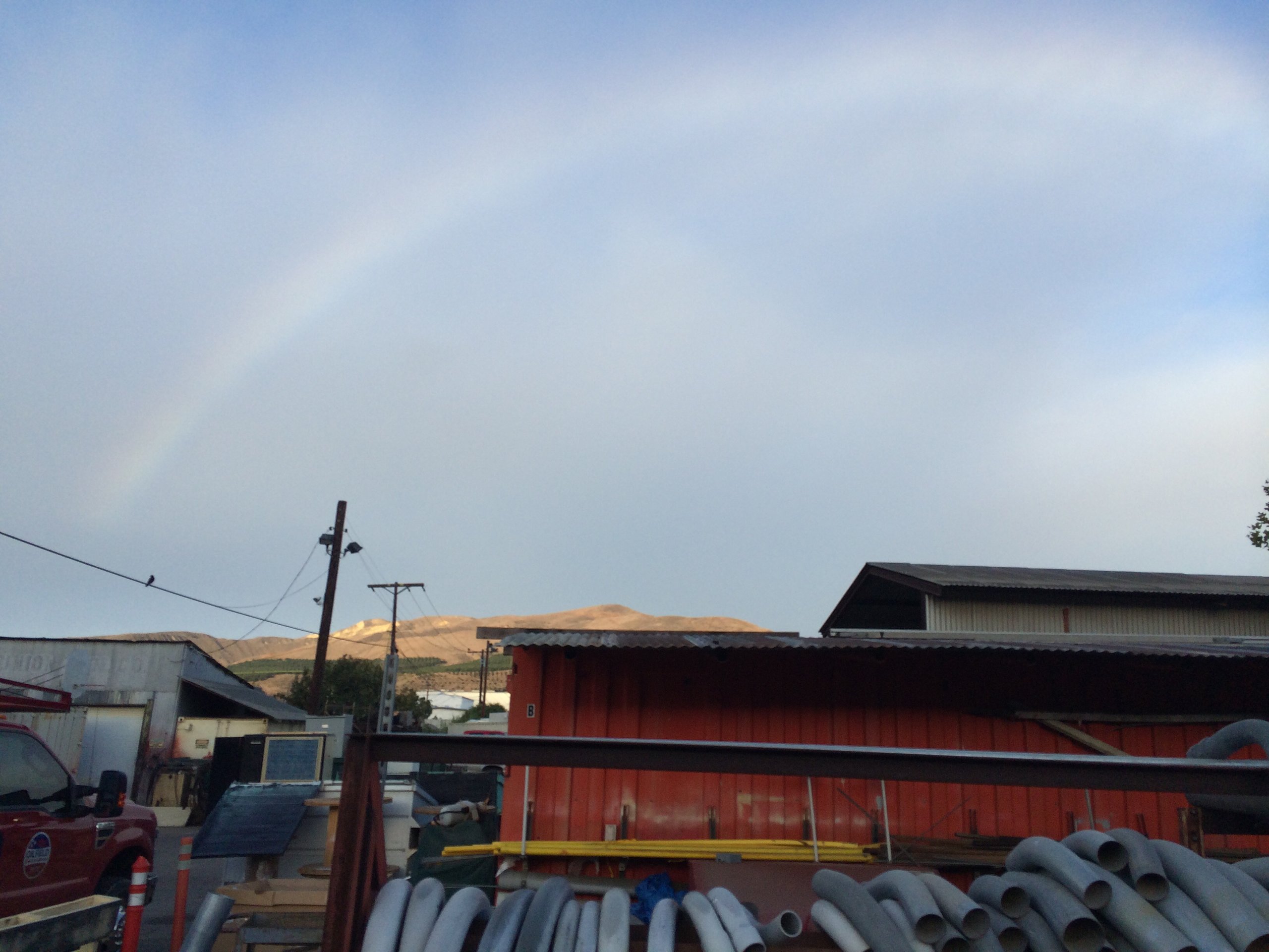 Ventura Rainbow, the old Oil Field Electric and Motor headquarters