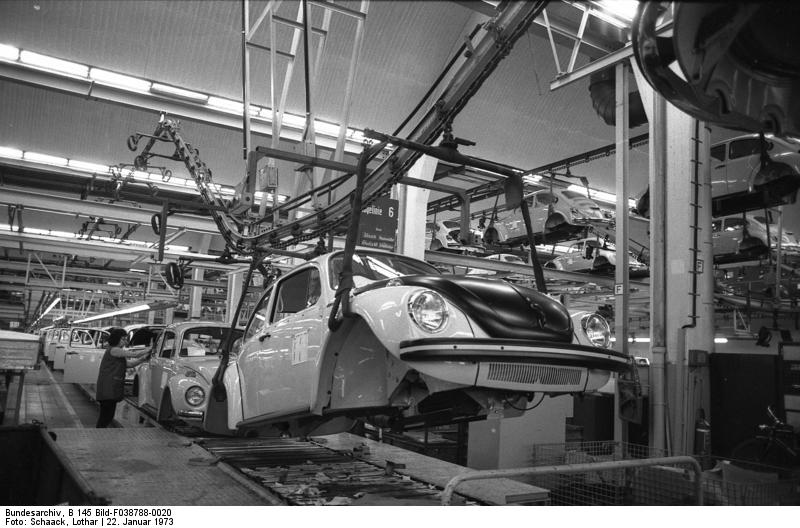 VW Beetle assembly