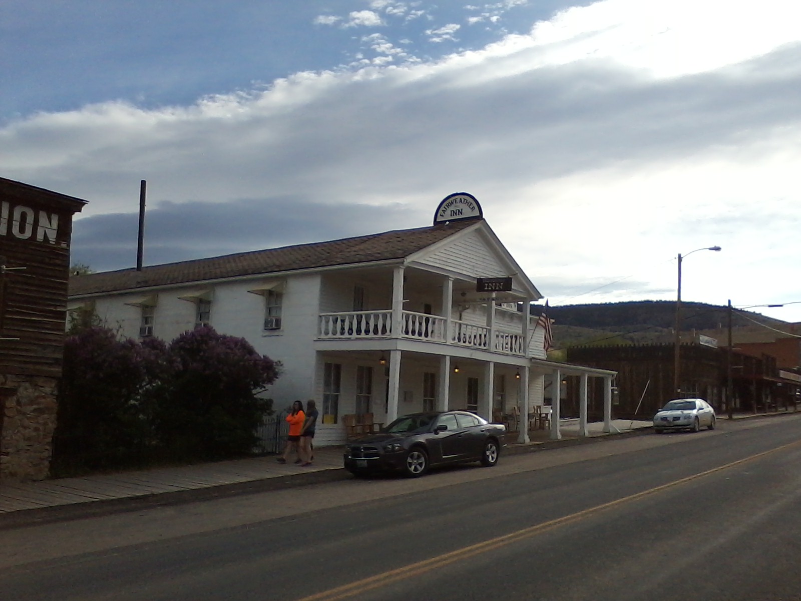 white inn is where i stayed in virginia city montana