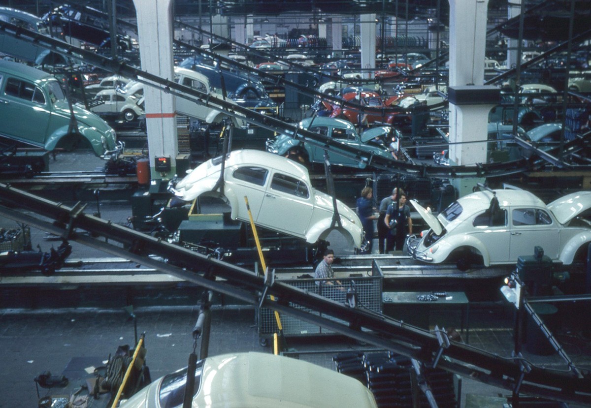 Wolfsburg Volkswagen Assembly Line