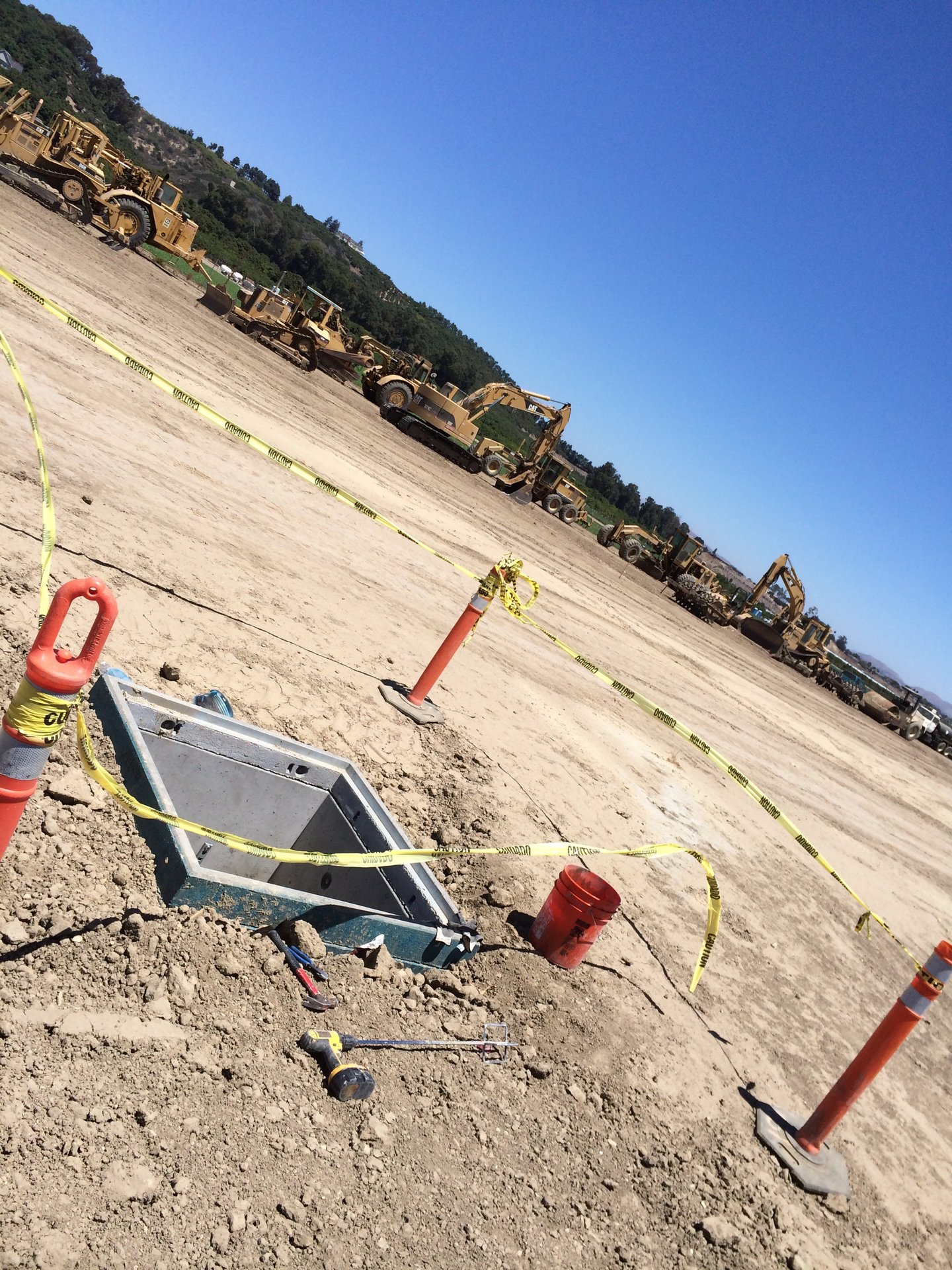 Working in a Hole, future Camarillo High School of Perforning Arts