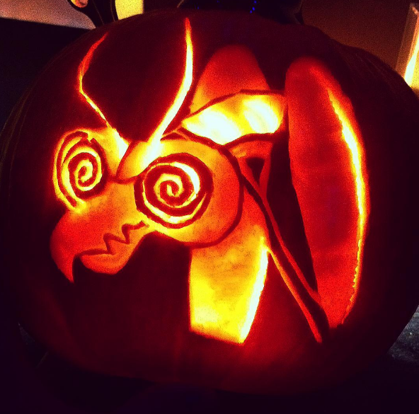 Zorak Pumpkin Carving