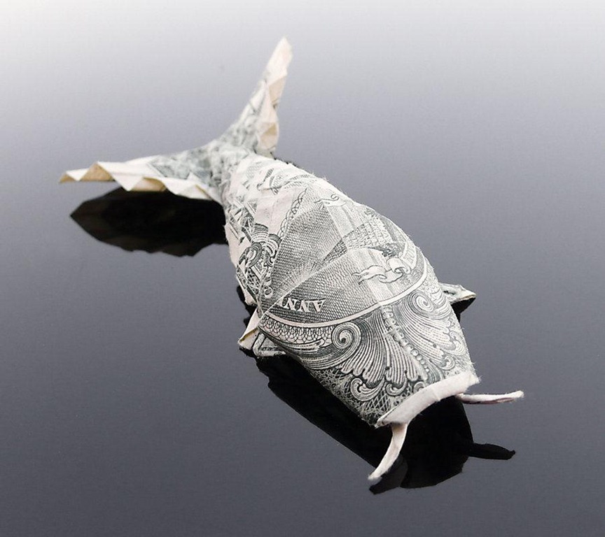 Excellent Examples of Dollar Bill Origami Art | Digital Explorar