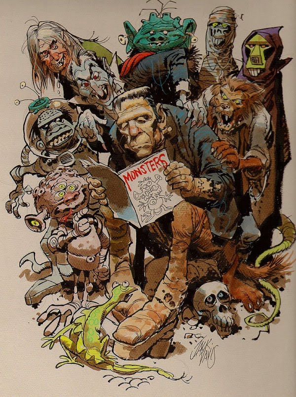 The Monster Art of Jack Davis | Catalogue of Curiosities