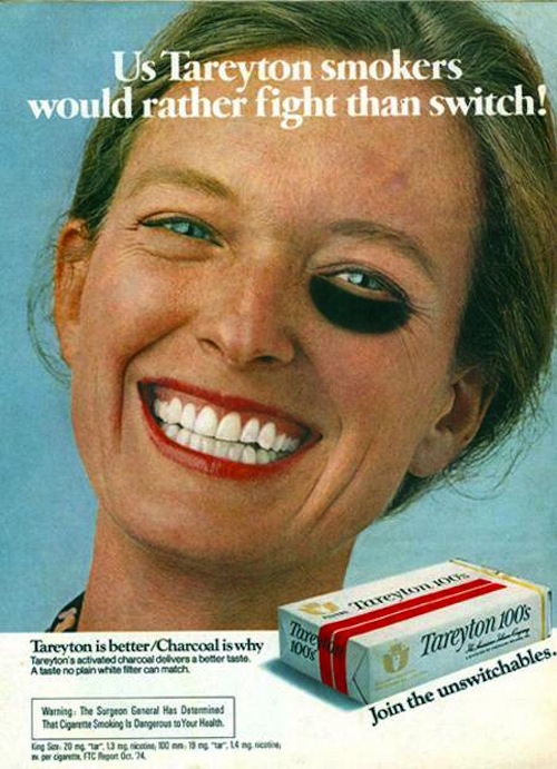 16 retro and ridiculous cigarette ads you'll never see today