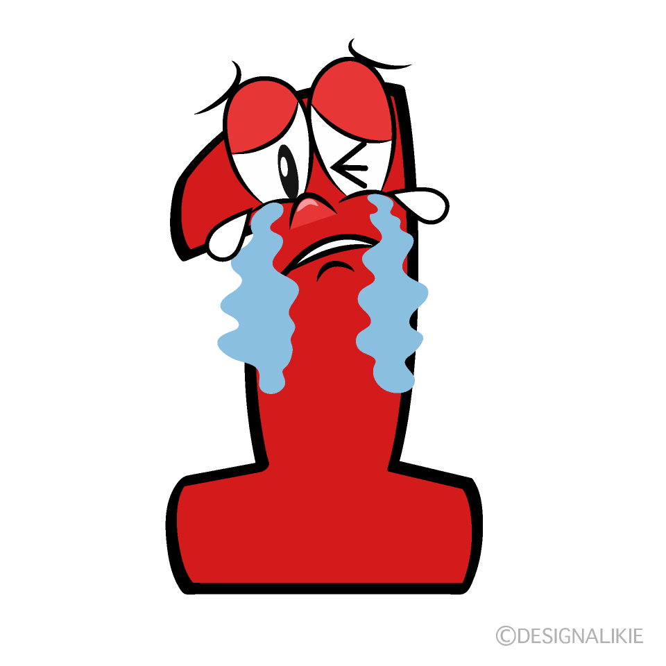 Free Crying 1 Cartoon Image｜Charatoon