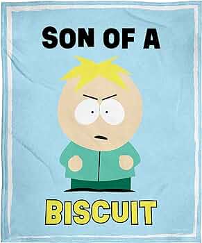 INTIMO South Park Show Stan Kyle Cartman Kenny McCormick Son of A Biscuit  Throw Blanket : Home & Kitchen - Amazon.com